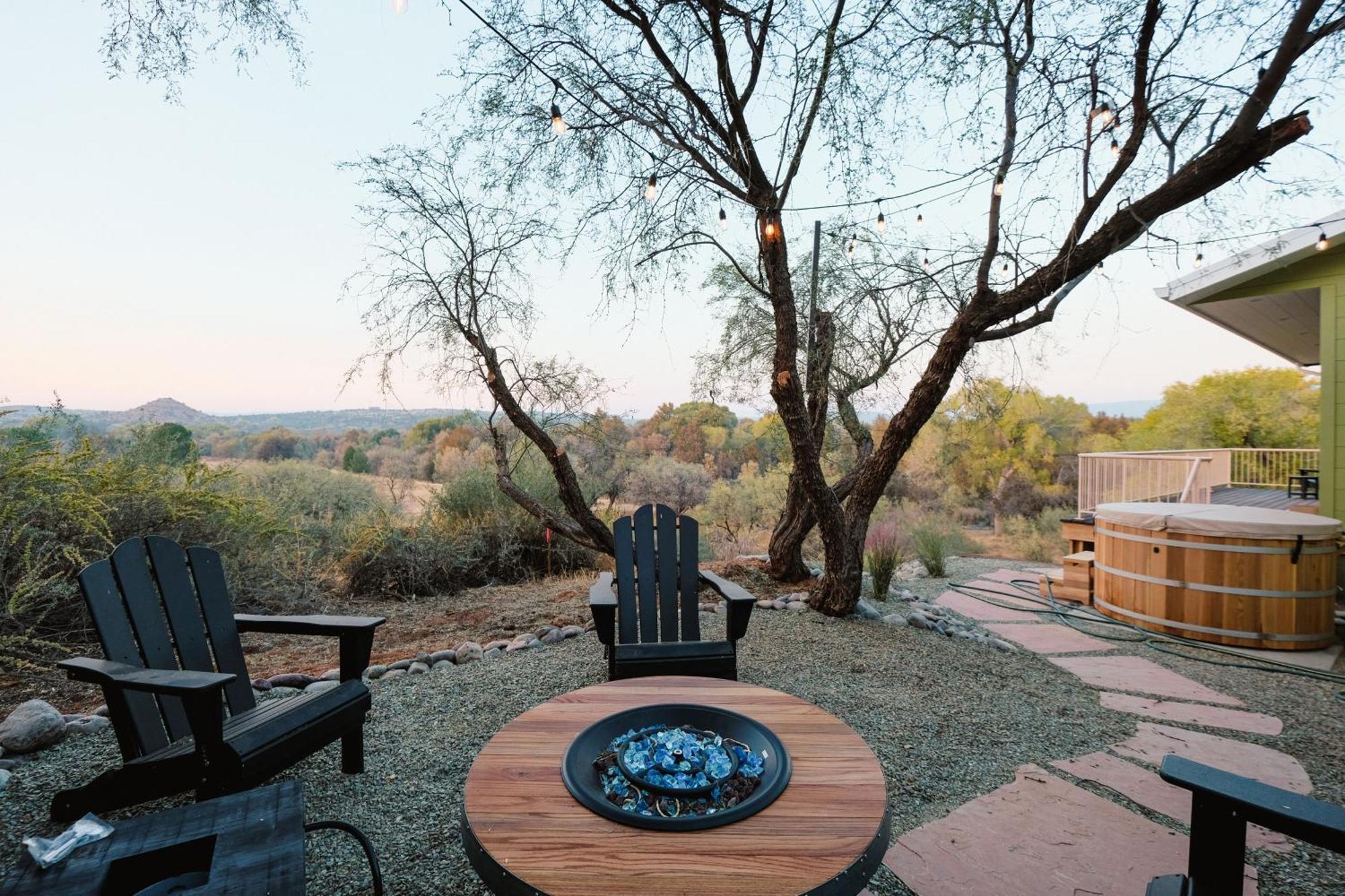 Tu'Nlii House Creekfront Hot Tub Fire Pit Villa Cornville Kültér fotó